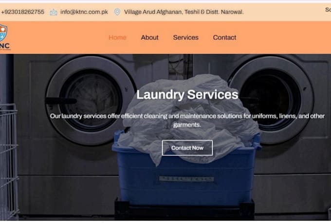 design service business website
